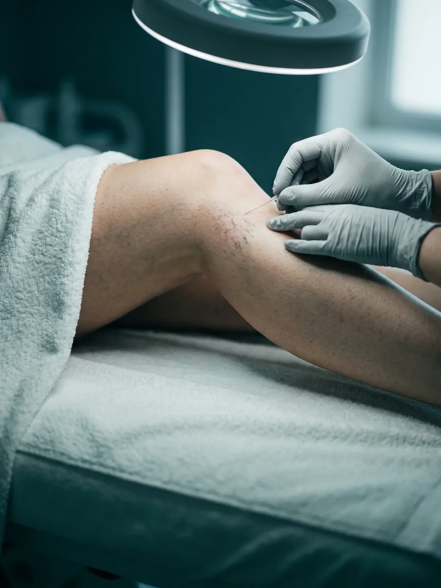 Flebologia estética, tratamento de vasinhos nas pernas